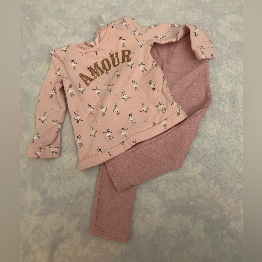 Little girls matching set